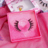 3d mink reusable eyelashes with lashes package own brand qingdao false mink short eyelashes