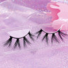 siberian 3d mink self adhesive soft false eyelashes with logo box transparent band eyelashes