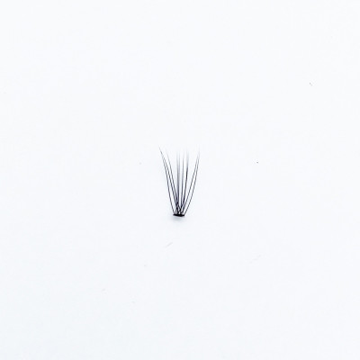 大容量 0.07粗 10p热熔朵毛嫁接睫毛 手工制作立体多层柔软逼真款假睫毛