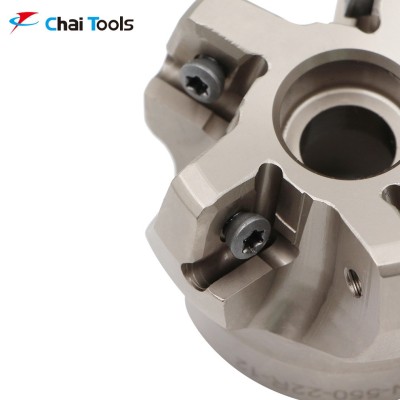 TFM75SN 550-22R-12 Shoulder Milling Cutter with 75 degree