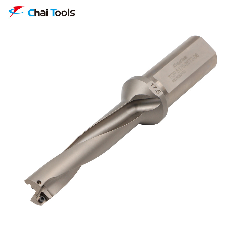 TOP 5175-25T2-06 Indexable drill with 5xDia. drilling depth | chai tools