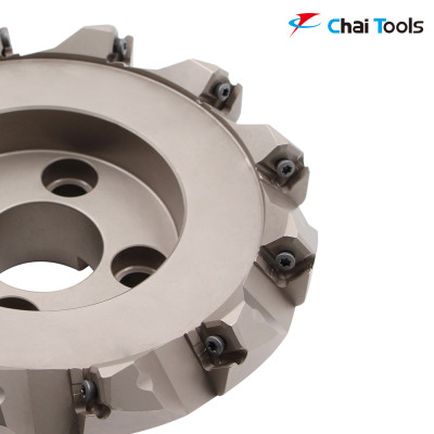 TFM45SN 12160-40L-12 Shoulder Milling Cutter with 45 degree