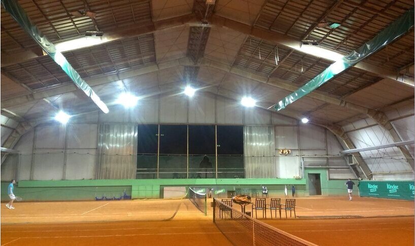 LED Flood Light Used In Tennis Court