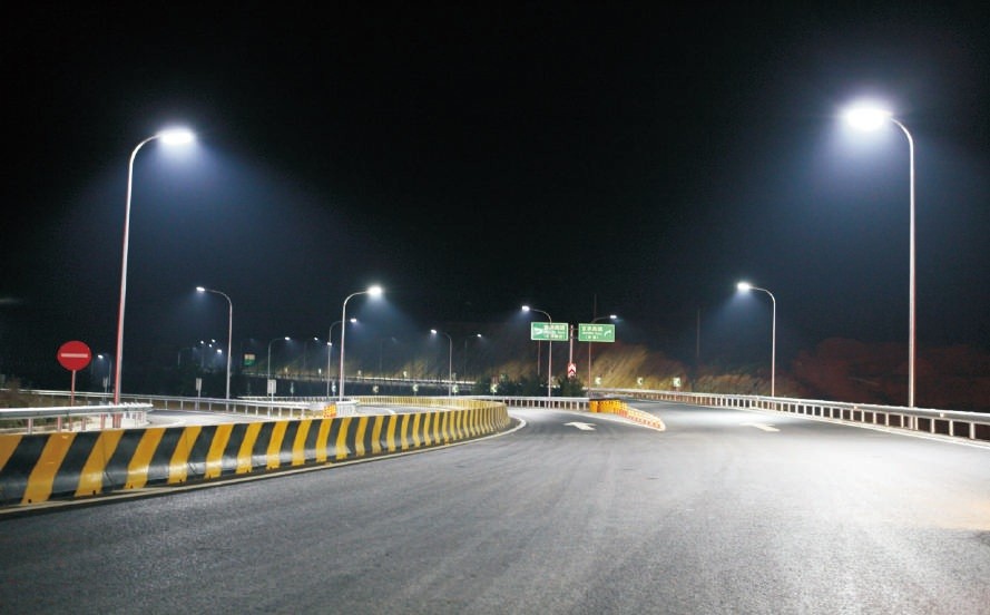 中国北京的LED路灯项目。