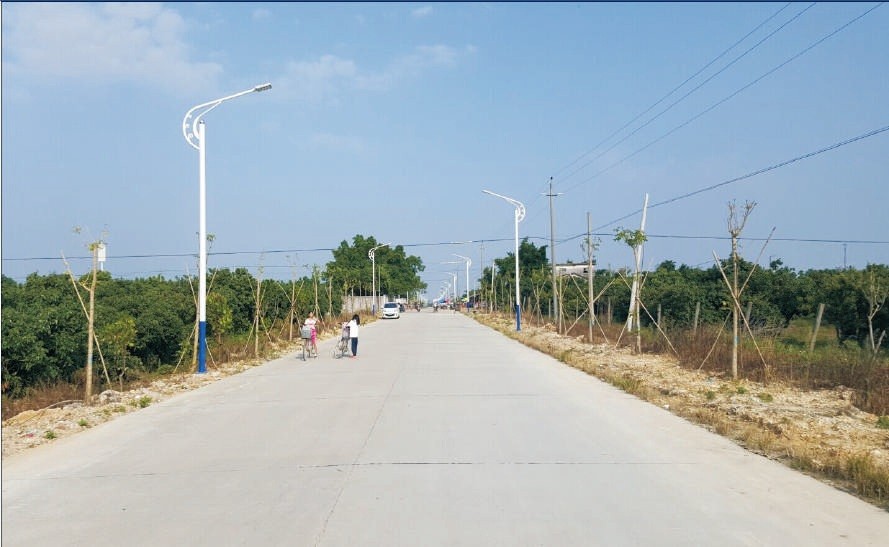 Proyectos de alumbrado público LED en Anhui, China.