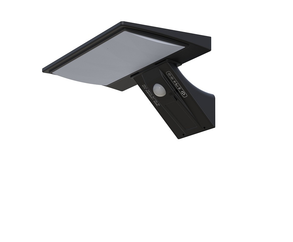 lidl led solar wall light