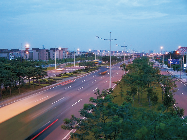 Proyectos de alumbrado público LED en Dongguan, China