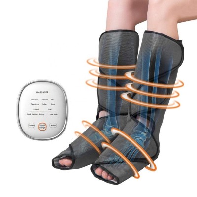 factory sell portable rechargeable relax air pressure foot calf wrap massager
