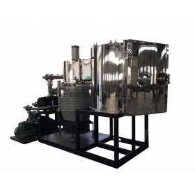 High PVD gold /sliver/zinc/aluminum Vacuum coating machines / PVD metal chroming metallizing plant