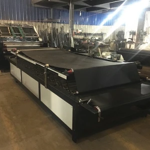 Máquina laminadora de flauta semiautomática