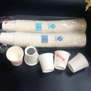 Empaquetadora de vasos de papel