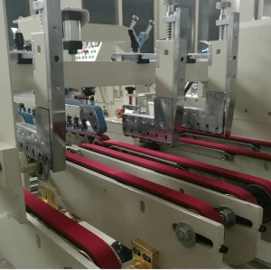 Máquina encoladora automática de plegado y plegado inferior