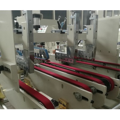 Auto Pre-Fold & Lock Bottom Folding Gluing Machine