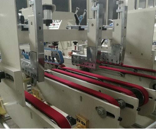 Auto Pre-Fold & Lock Bottom Folding Gluing Machine