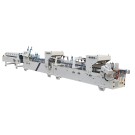 Máquina encoladora automática de doble plegado
