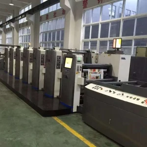 MÁQUINA DE IMPRESIÓN HORIZONTAL DE TAZA DE PAPEL FLEXO