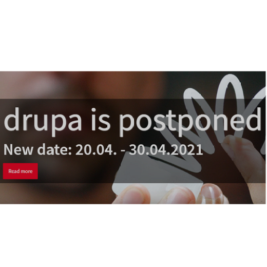 The Postpone of Drupa 2020