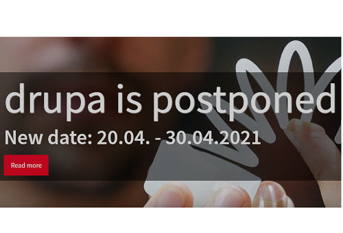 The Postpone of Drupa 2020