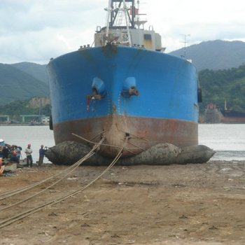 High Pressure Marine Ship Launching Rubber Airbag For Floating Barge Tugship Launching
