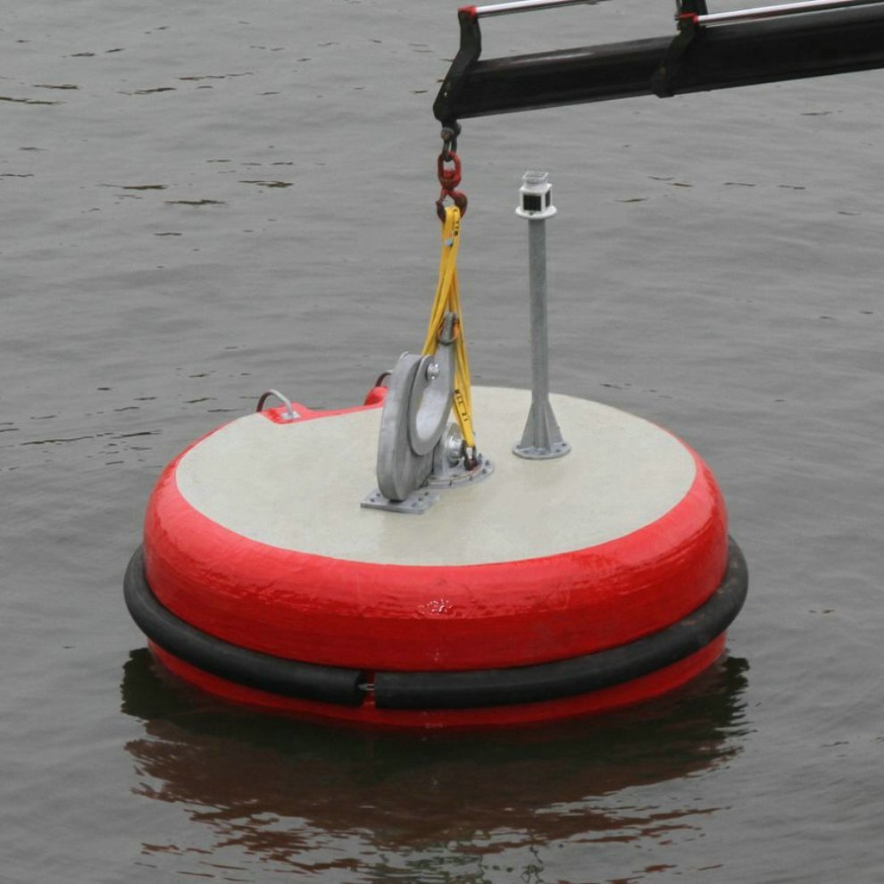 PIANC Marine Mooring Equipment EVA Floating Foam Mooring Buoy with