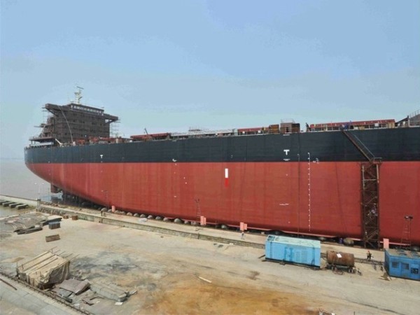 ship launching airbag