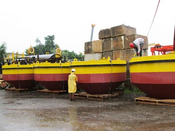 steel mooring buoy