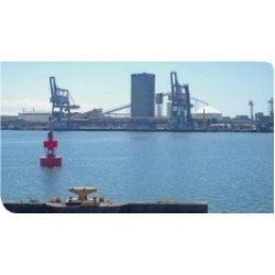 Ultrahigh Molecular Weight Polyethylene Lateral Mark Buoy