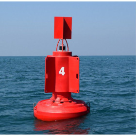 Ultrahigh Molecular Weight Polyethylene Lateral Mark Buoy