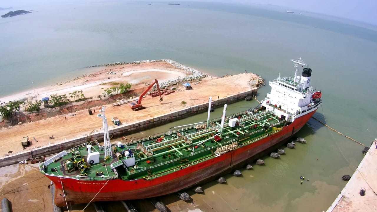 Oil Tank Launching Rubber Airbag