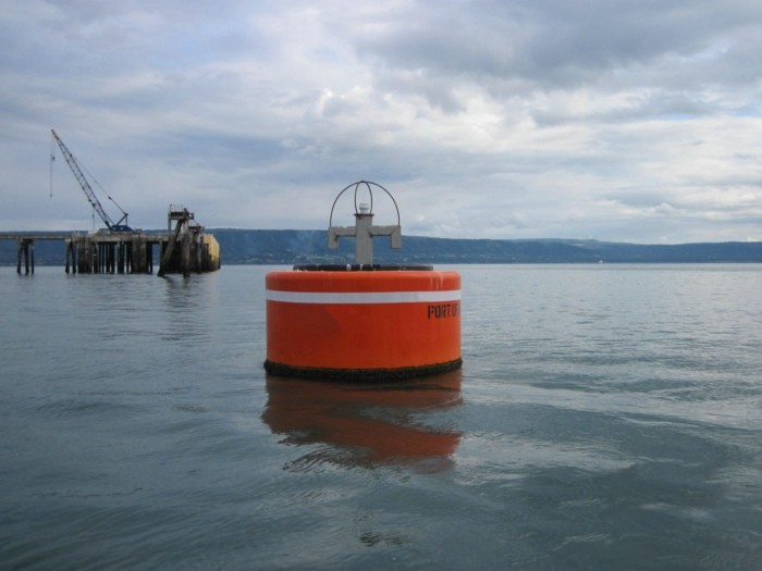 Foam mooring buoy