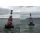 Ultrahigh Molecular Weight Polyethylene Isolated Danger Mark Buoy