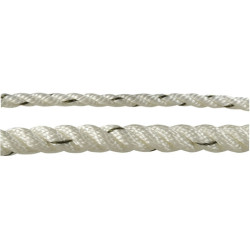Outdoor White 3-Strand Twisted Nylon Polyamide Rope
