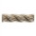 1-10 mm Brown Twisted 3-Strand Polyster Rope Braided Cord