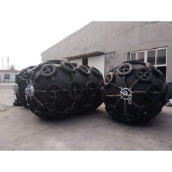 inflation cylindrical 2*3.5m jerryborg marine rubber fender with SGS ISO17357