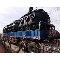 50kpa/80kpa high pressure penumatic rubber marine fender with best price