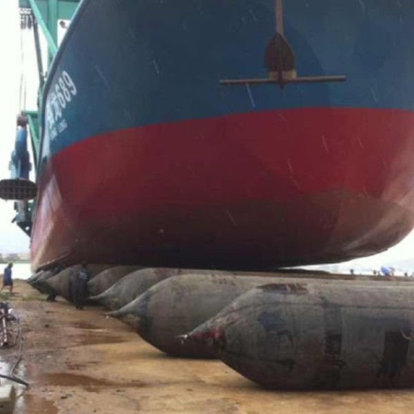 Maritime Inflatable Marine Ship Launching Airbags with End Fittings