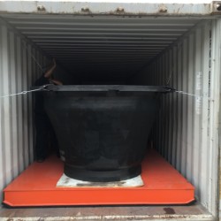 Super Cone Rubber Fender UHWM PE Marine Fender Pad with High Performance