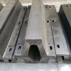 Marine Boat Dock Fixed V Type Solid Port Super Arch Rubber Fender For Sale