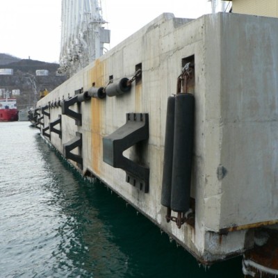 Marine Boat Dock Fixed V Type Solid Port Super Arch Rubber Fender For Sale