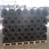 Marine Solid Rubber Bumper D Type Fender For Ship Protection