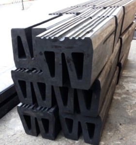 Marine W Type Rubber Fender For Ships Protection