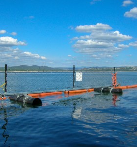 Marine Floating Harbor Offshore Barrier For Stopping Vessels