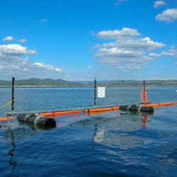 Marine Floating Harbor Offshore Barrier For Stopping Vessels