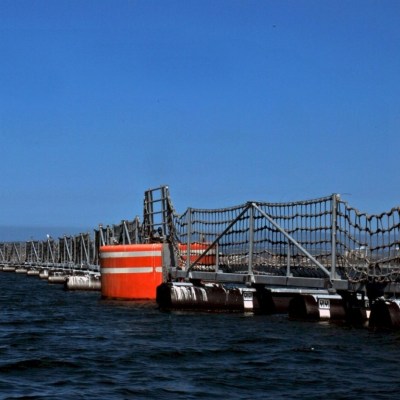 Marine Floating Harbor Offshore Barrier For Stopping Vessels