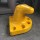Marine Tee Bollard Cast Iron Mooring Bollard For Steep Angle Mooring