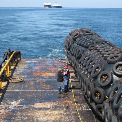 Marine Pneumatic Fender Pneumatic Marine Rubber Fender ISO 17357 Standard