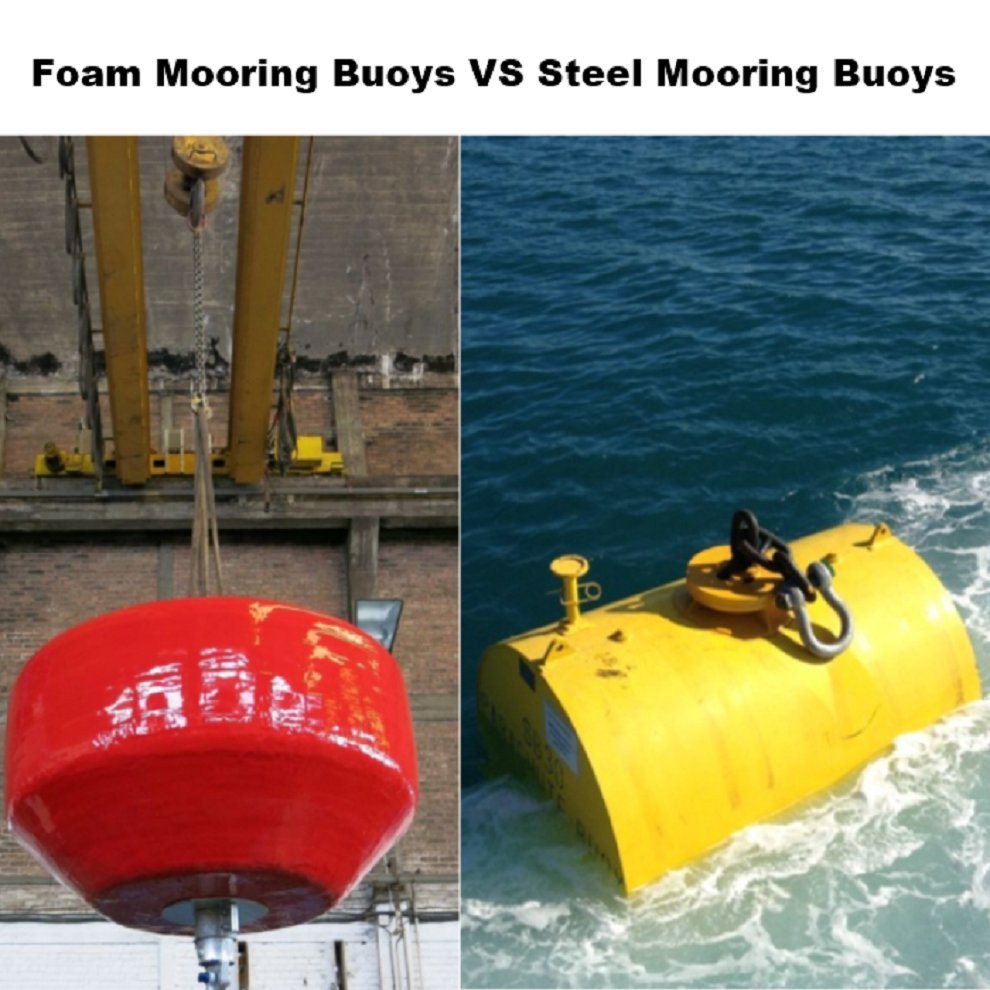 EVA/Polyurea Mooring Buoys VS Traditional Steel Mooring Buoys