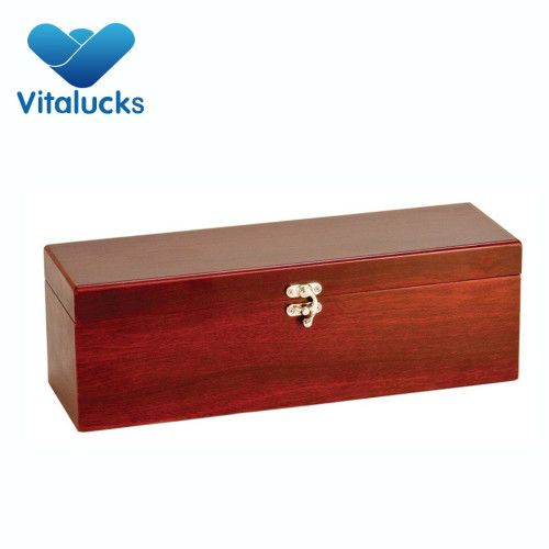 New design fashion 750ml wooden gift wine box