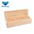 Wooden storage box for wine and glasses 750ml single bottle unfinished
