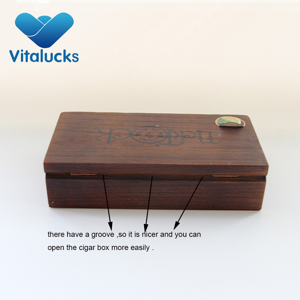 wooden cigarette box